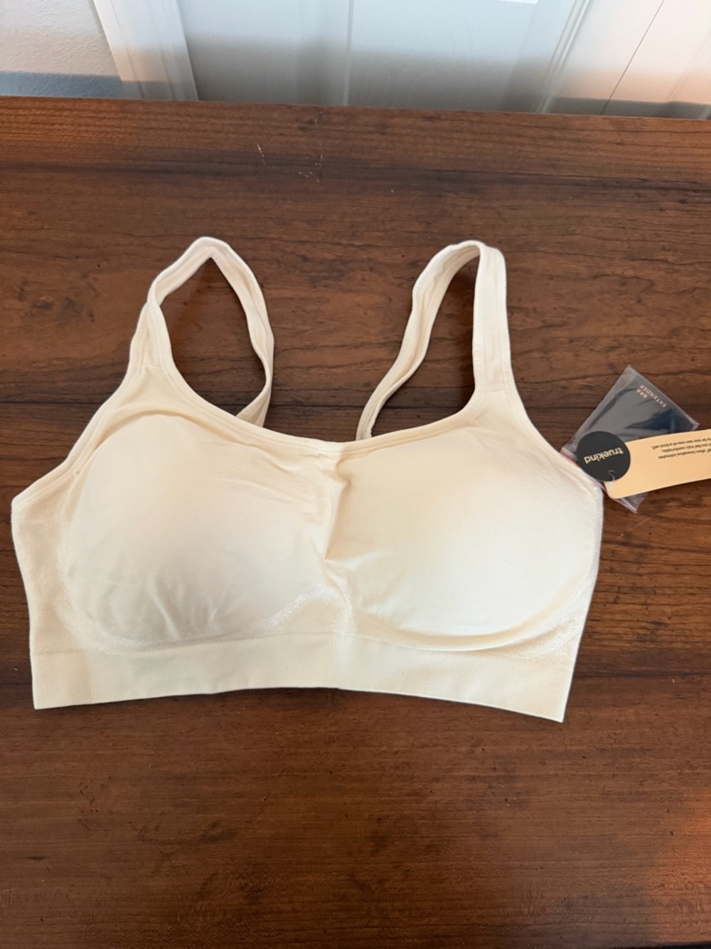 Truekind Wireless Seamless Bra in Light Cream - Picture 2 of 6
